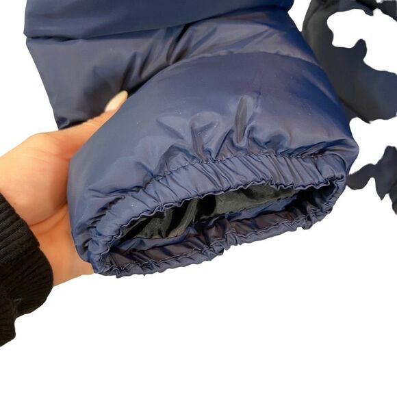 Brand New With Tags New Balance Hooded‎ Navy Puffer Tech Jacket Size 2XL - Picture 2 of 12